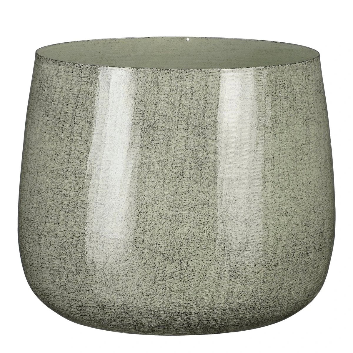 Flowerpot inside Benson Light gray by Mica Decorations