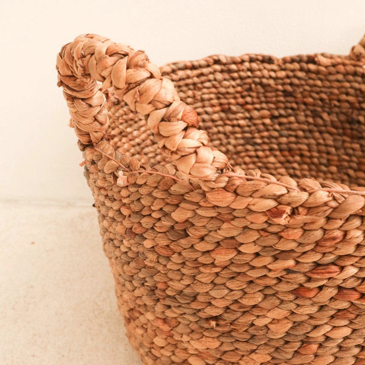 Laundry Basket | Plant Basket | Storage Basket SAMU made from Water Hyacinth (3 sizes) by Soeji