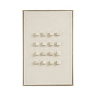 Wall decoration Off-white by Mica Decorations
