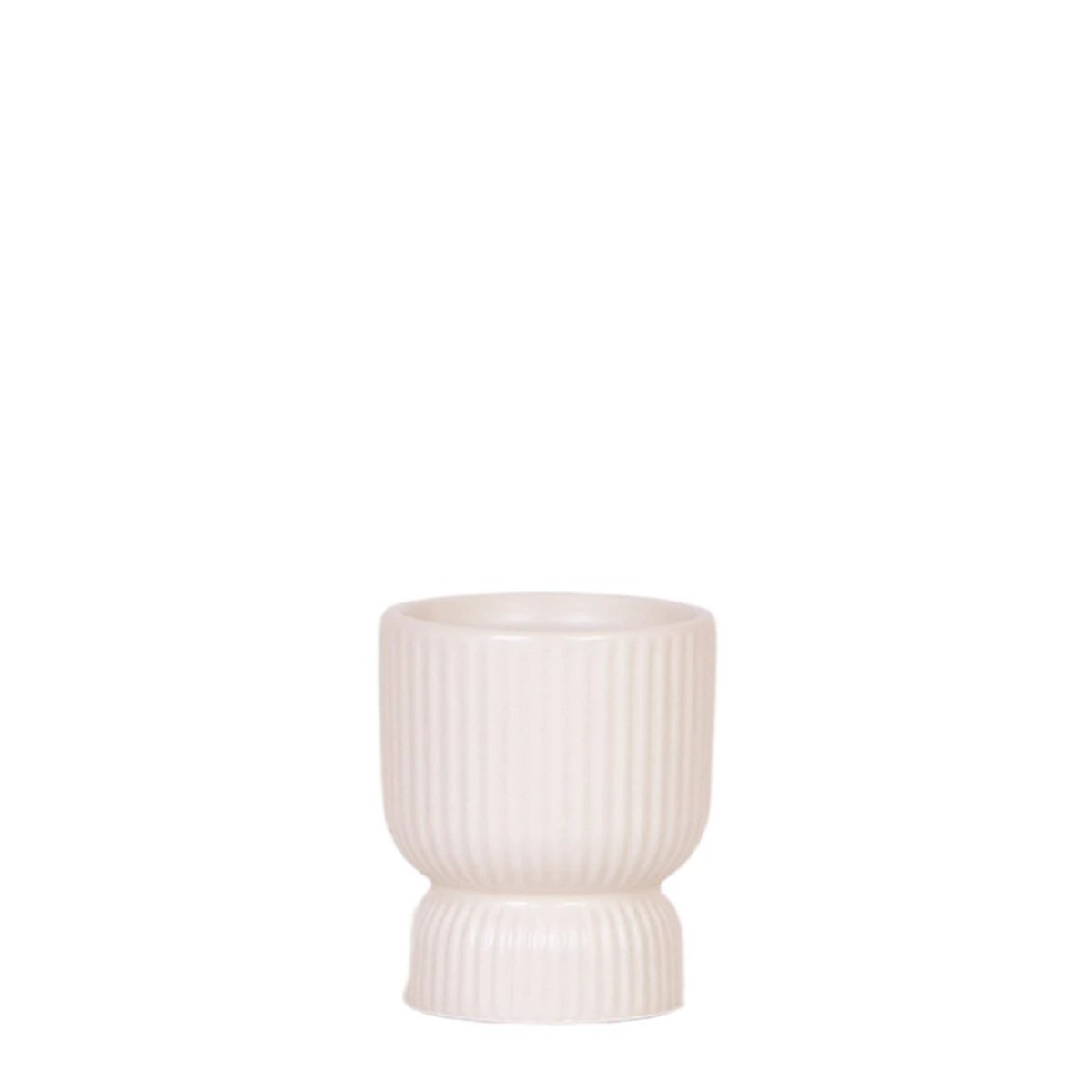 Hummingbird Home | Diabolo pot travertine - Ø6cm by Kolibri Company