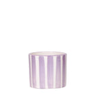 Kolibri Home | Painted stripe - Lilac - Ø6cm by Kolibri Company