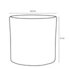 Flowerpot indoors Era Light Gray by Mica Decorations