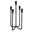 Candlestick Christy Black by Mica Decorations