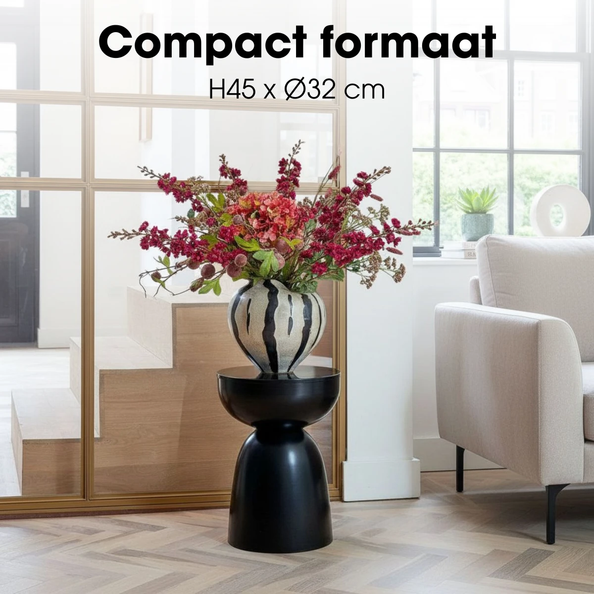 Elliott Black side table by Mica Decorations