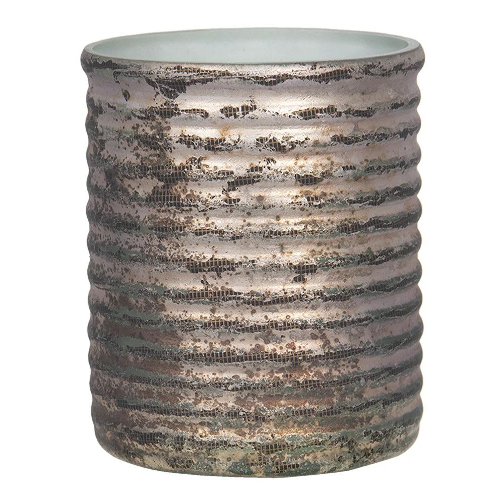 Tealight holder Ø 8x9 cm by Clayre & Eef.