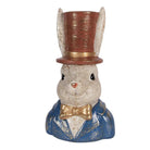Decoration Statue Rabbit 17x13x29 cm Beige Plastic by Clayre & Eef.