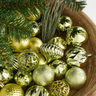 Christmas ball set Light green by House of Seasons