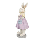 Decoration rabbit 12x10x27 cm by Clayre & Eef.