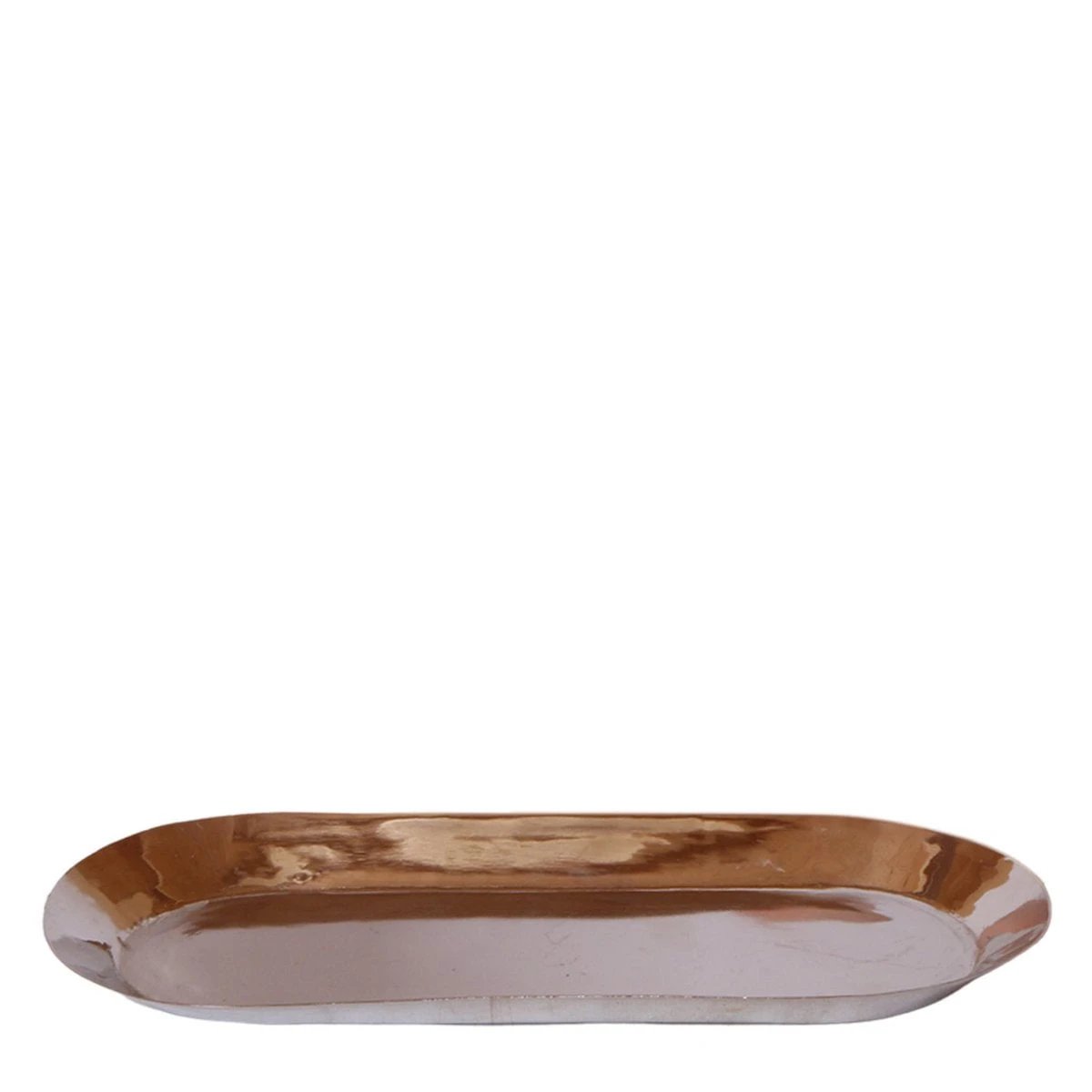 Kolibri Home | Plate oval - Ovale dienblad Ø30cm - Silver by Kolibri Company