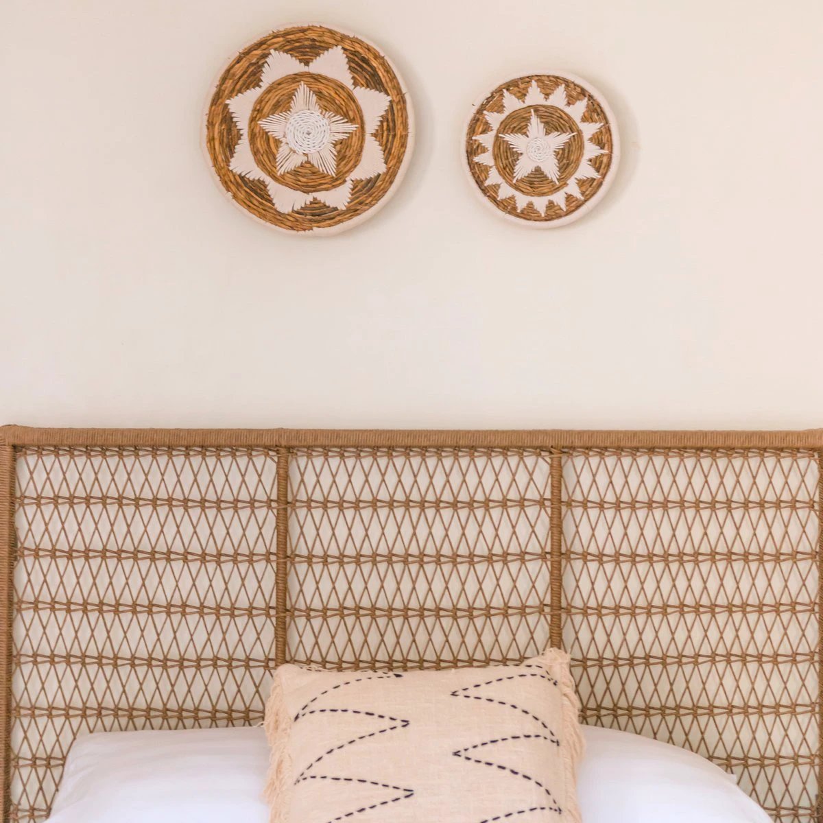 Wall Decor | Wall Basket | Decorative Bowl GUMA made of Banana Fibre (2 sizes) by Soeji