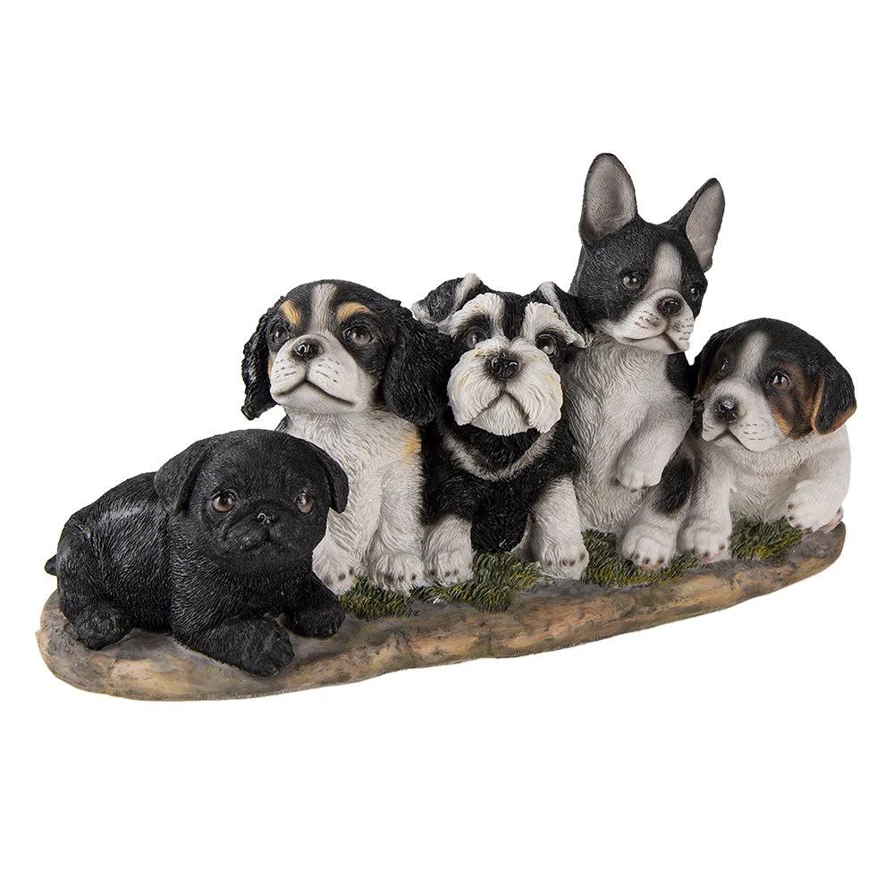 Decoration dogs 33x12x17 cm by Clayre & Eef.