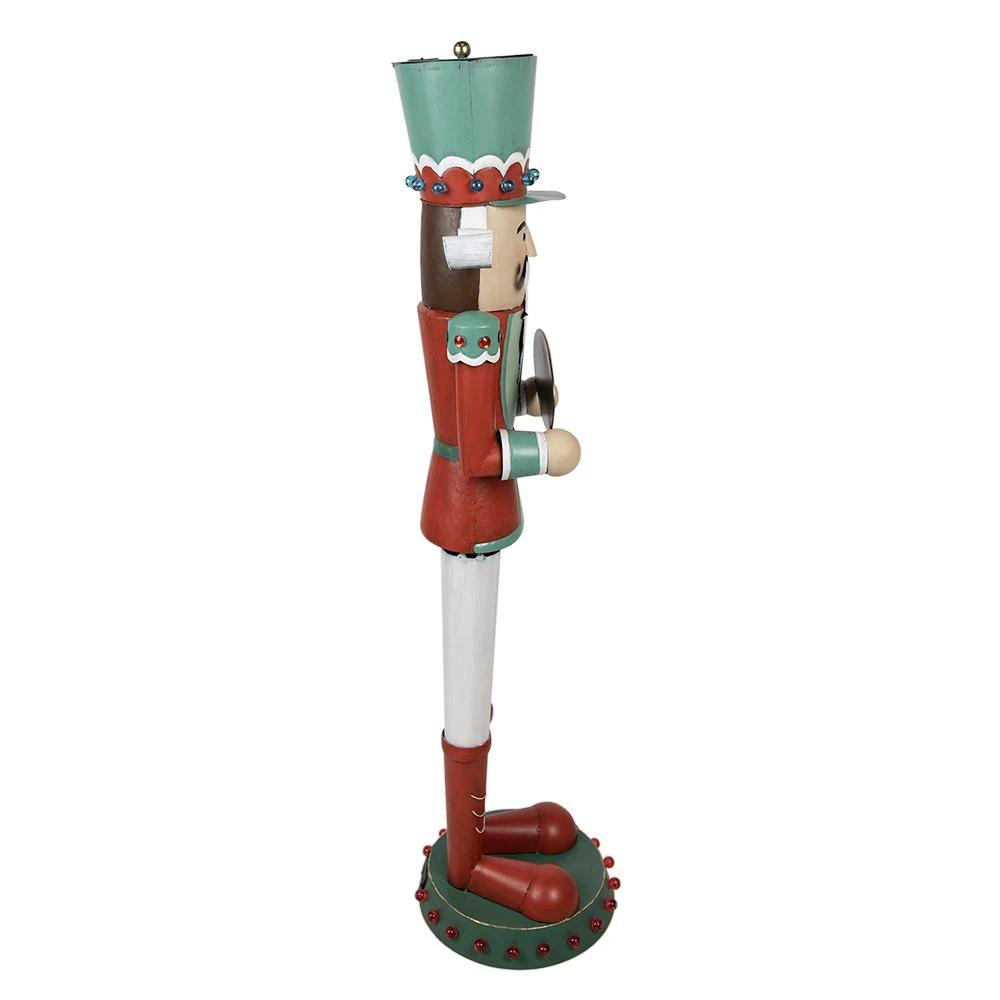 Decoration nutcracker 33x33x129 cm by Clayre & Eef.