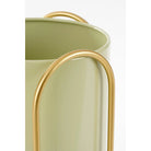 Flowerpot inside Danube Light green by Mica Decorations