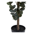 Eucalyptus Tree - Green, PE Plastic, Polyester, Wire, Cement, 120cm by EMIRELLE