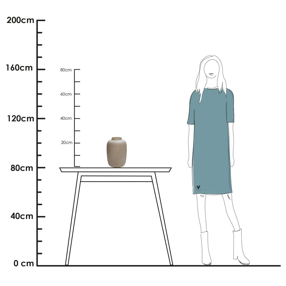 Vaas - Artic matte ivory by Vase The World