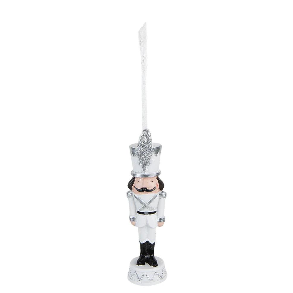 Decoration nutcracker 3x3x13 cm by Clayre & Eef.
