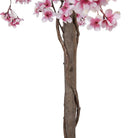 Künstlicher Baum Pfirsichblüte 30x30x150 cm Rosa Kunststoff von Clayre & Eef.