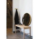 Madrid Mirror - Aluminium, Glass, Brass - Ø60 cm by EMIRELLE