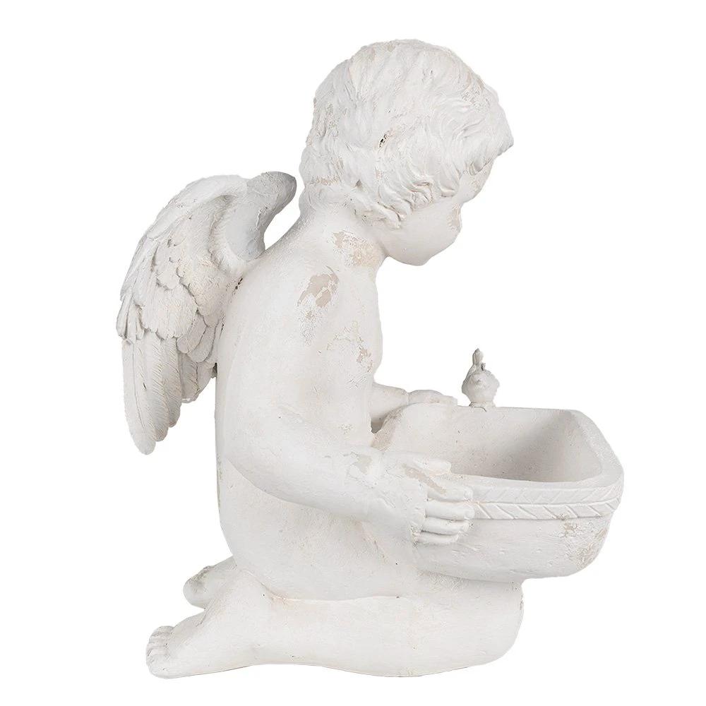 Decoration angel 36x39x51 cm by Clayre & Eef.