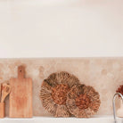 Wall Decor or Bowl MELAYA Wall Basket made of Banana Fibre (2 sizes) by Soeji