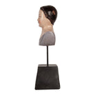 Decoration image woman 11x11x34 cm beige plastic by Clayre & Eef.