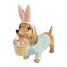 Dekorationsbild Hund 31x10x27 cm Braun Kunststoff von Clayre & Eef.