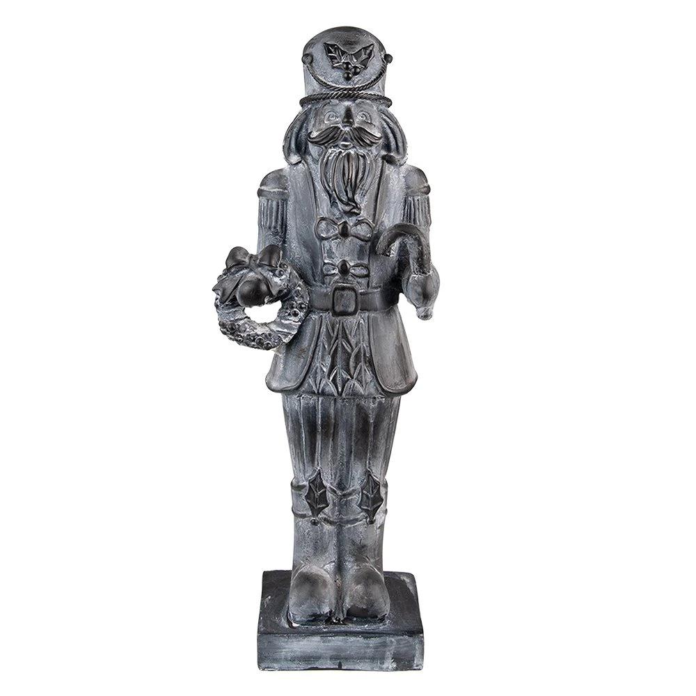 Decoration nutcracker 15x11x47 cm by Clayre & Eef.