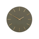Wall clock Brixen Dark brown by Mica Decorations