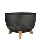 Outdoor planter Doppio Black by Mica Decorations