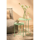 Side table set Lara Mint green by Mica Decorations