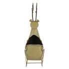 Plant holder sleigh with reindeer 33x17x44 cm by Clayre & Eef.
