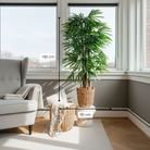 Artificial plant Raphis Palm Green by Mica Decorations