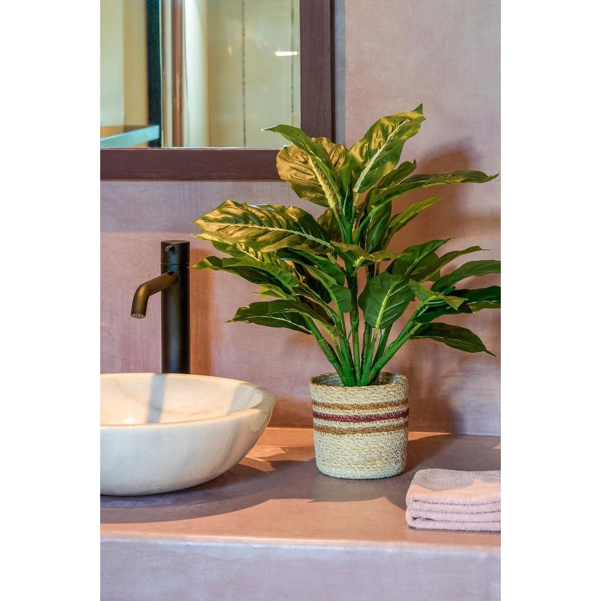 Artificial plant Evergreen Green by Mica Decorations