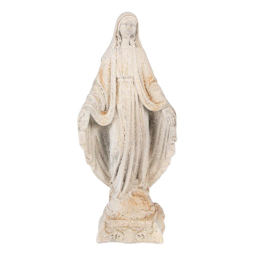 Decoration image Maria 17x12x41 cm Beige ceramic material by Clayre & Eef.