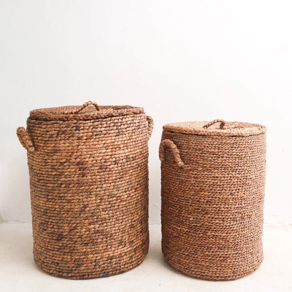 Storage Basket IKAT | Laundry Basket | Basket with Cover | Basket with Lids by Soeji